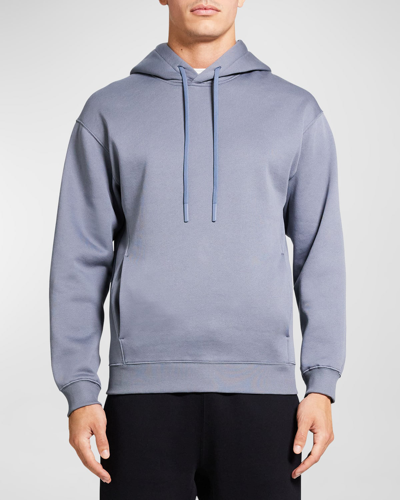 Theory Colts Moisture-wicking Stretch-terry Hoodie In Moat