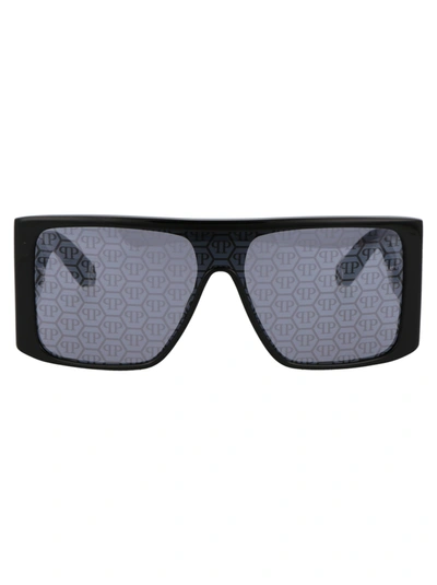 Philipp Plein Plein Revolution Paris Sunglasses In 700l Black