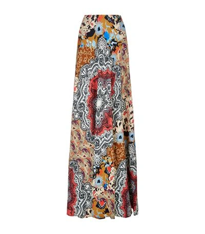 Etro Floral Paisley Maxi Skirt | ModeSens