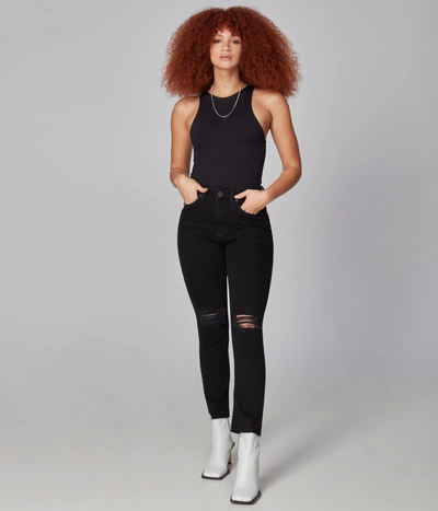 Lola Jeans Denver High Rise Straight Jeans In Multi