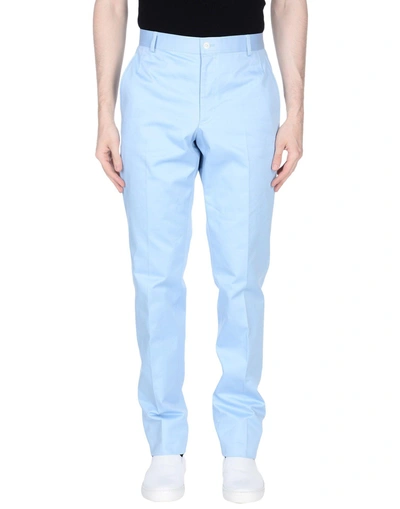 Thom Browne Casual Pants In Sky Blue