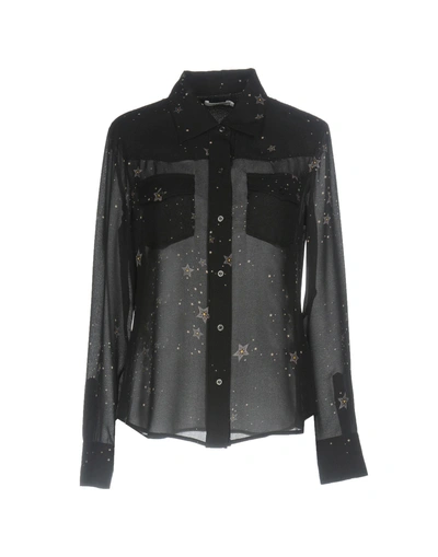 A.l.c Patterned Shirts & Blouses In Black