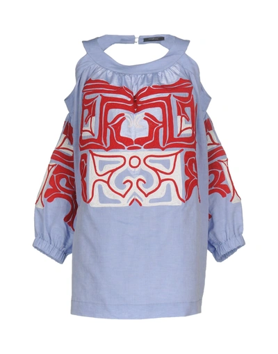 Wandering Blouses In Sky Blue