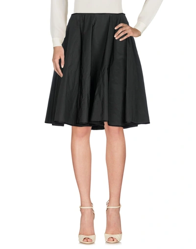 Giambattista Valli Knee Length Skirt In Black