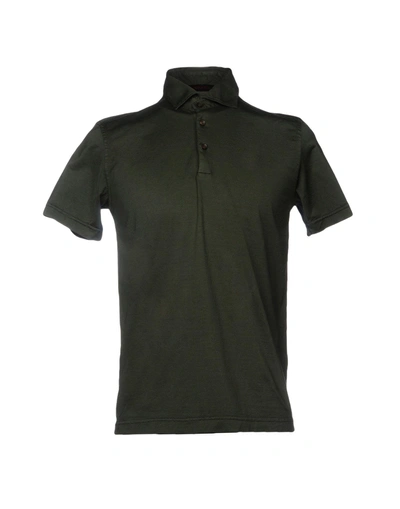 Jeordie's Polo Shirt In Military Green