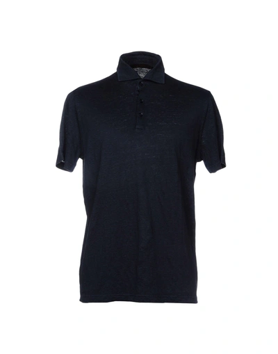 Jeordie's Polo Shirt In Slate Blue
