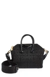 Givenchy Mini Antigona Monogram Top-handle Bag In Black