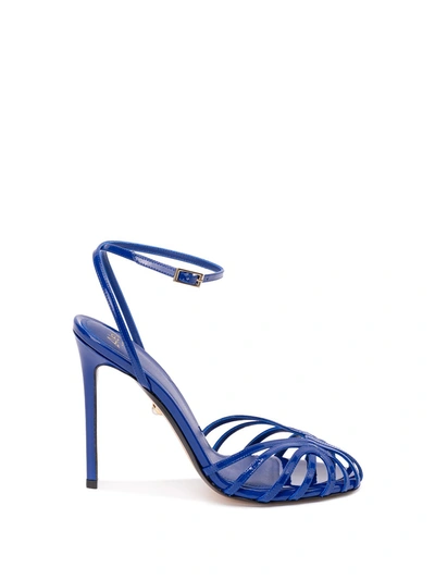 Alevì Milano `gloria Kim Patent` Sandals In Blu