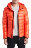 Canada Goose Crofton Water Resistant Packable Quilted 750-fill-power Down Jacket In Signal Orange