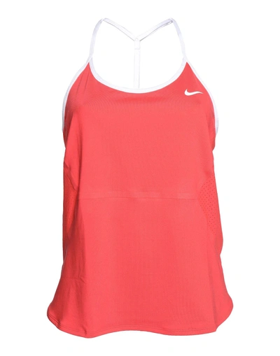 Nike Top In Coral
