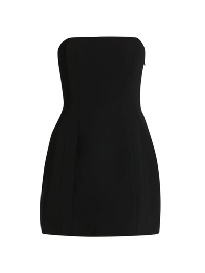 A.l.c Elsie Strapless Mini Dress In Black