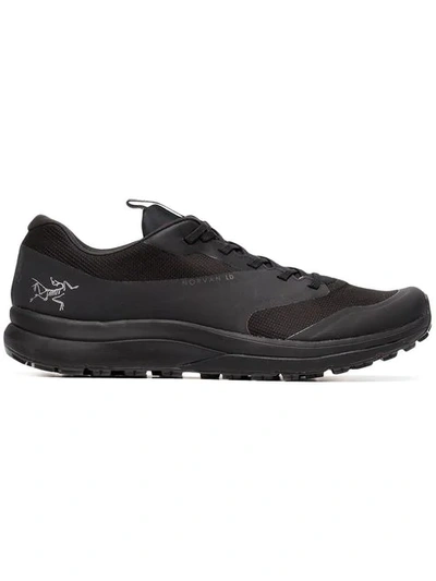 Arc'teryx Norvan Ld Rubber-trimmed Mesh Running Sneakers In Black