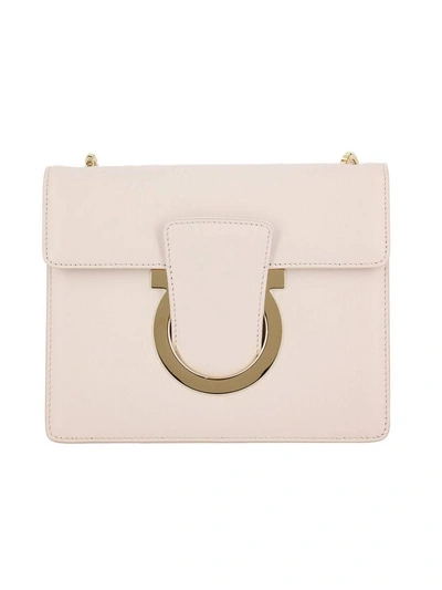 Ferragamo Mini Bag Shoulder Bag Women Salvatore  In Powder