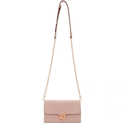 Sophia Webster Pink Blythe Wallet Bag In Rose
