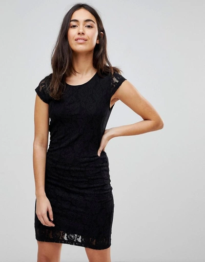 Vero Moda Lace Dress - Black | ModeSens