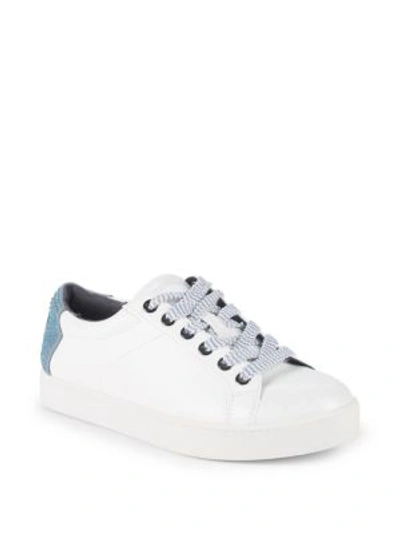 Circus By Sam Edelman Collins Lace-up Trainers In Bright White