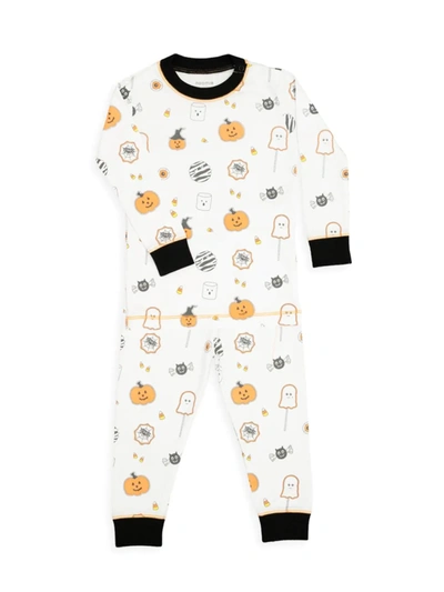 Baby Noomie Baby's & Little Kid's Halloween Treats 2-piece Pajama Set In Neutral