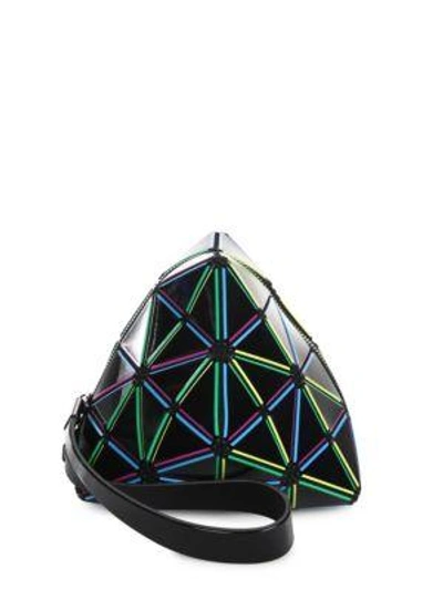 Bao Bao Issey Miyake Lucent Comet Diamond Wristlet In Black Multi