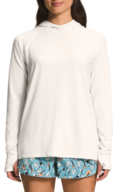 The North Face Classic V Water Hoodie In Gardenia White Heather