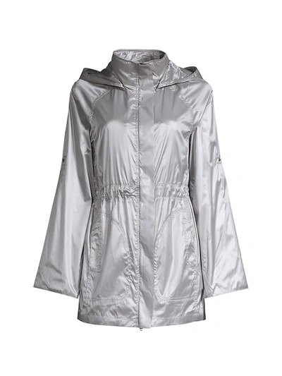 Anatomie Merika Water-resistant Travel Jacket In Silver Grey
