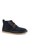 Ugg Neumel Unlined Chukka Boot In Navy Leather