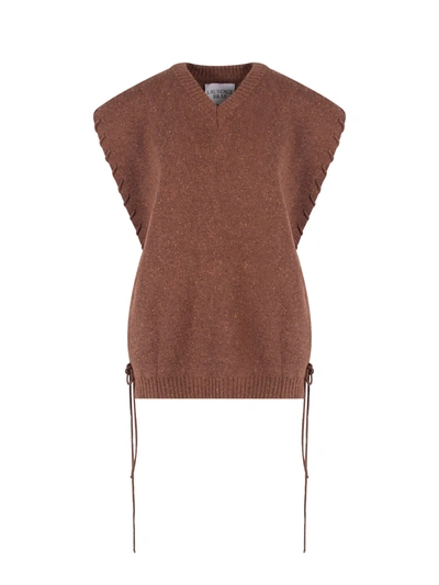 Laurence Bras Sweater In Brown