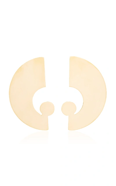 Bia Daidone Ettore 24k Gold-plated Brass Earrings