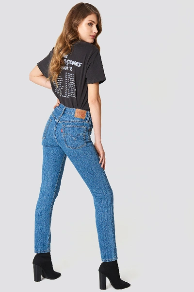 Levi s 501 Skinny Jeans Blue In Rolling Dice ModeSens