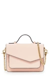 Botkier Mini Cobble Hill Calfskin Leather Crossbody Bag - Pink In Blossom