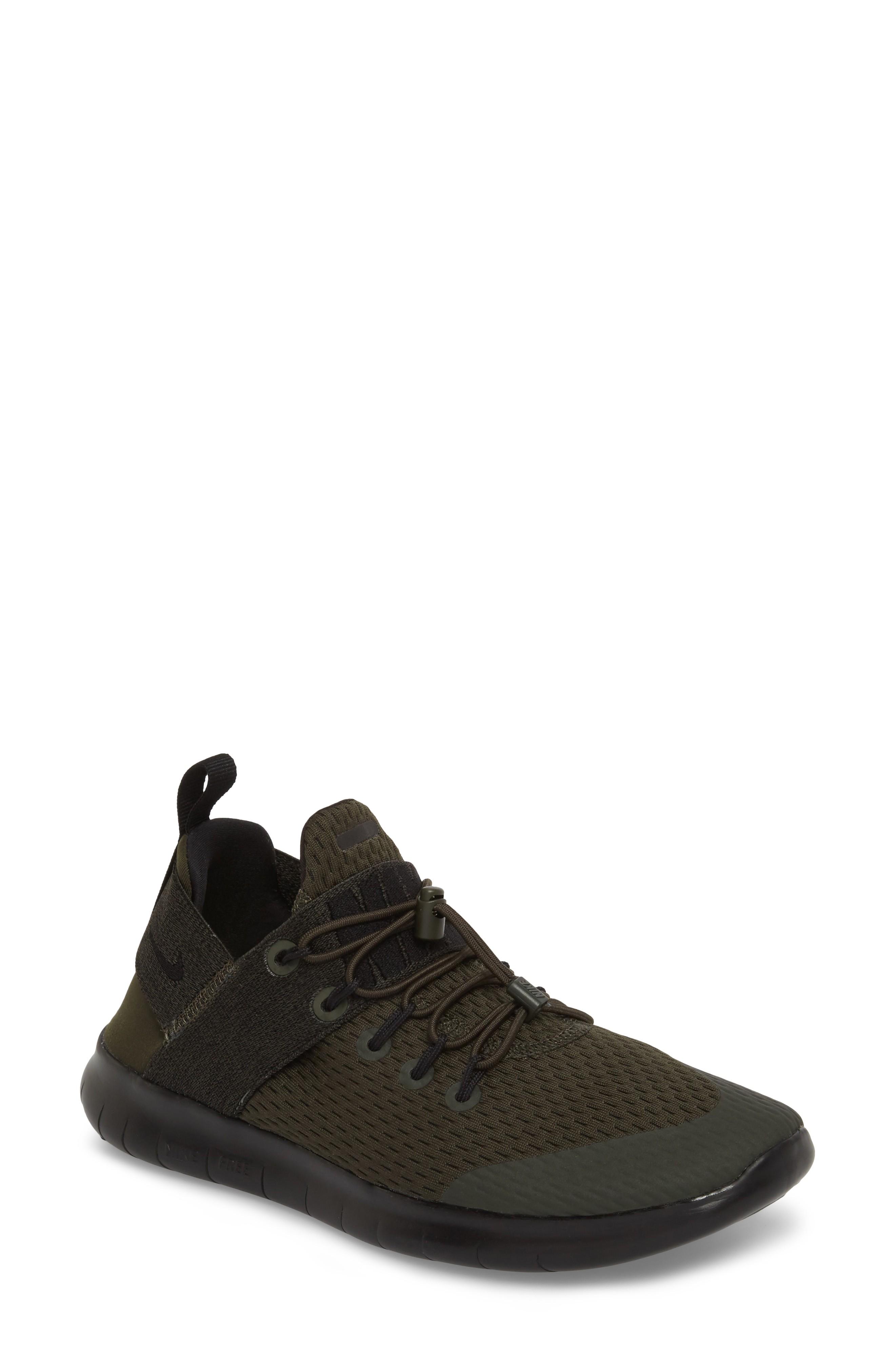 Nike Free Rn Cmtr Running Shoe In Sequoia/ Black | ModeSens