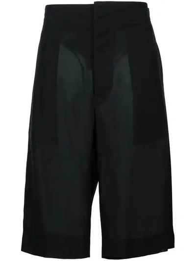 Jil Sander Short Trousers - Black