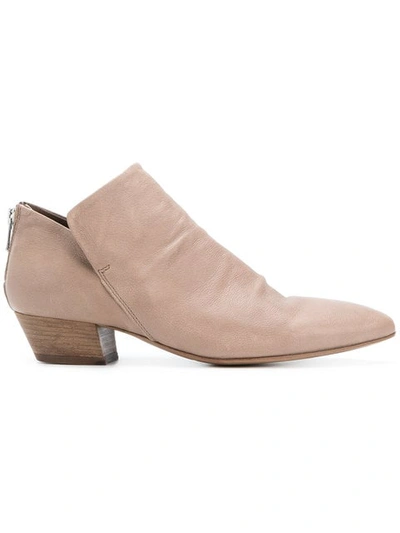 Officine Creative "solange/007" Ankle Boots In Mud