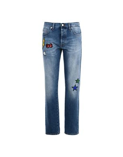 Love Moschino Jeans In Blue