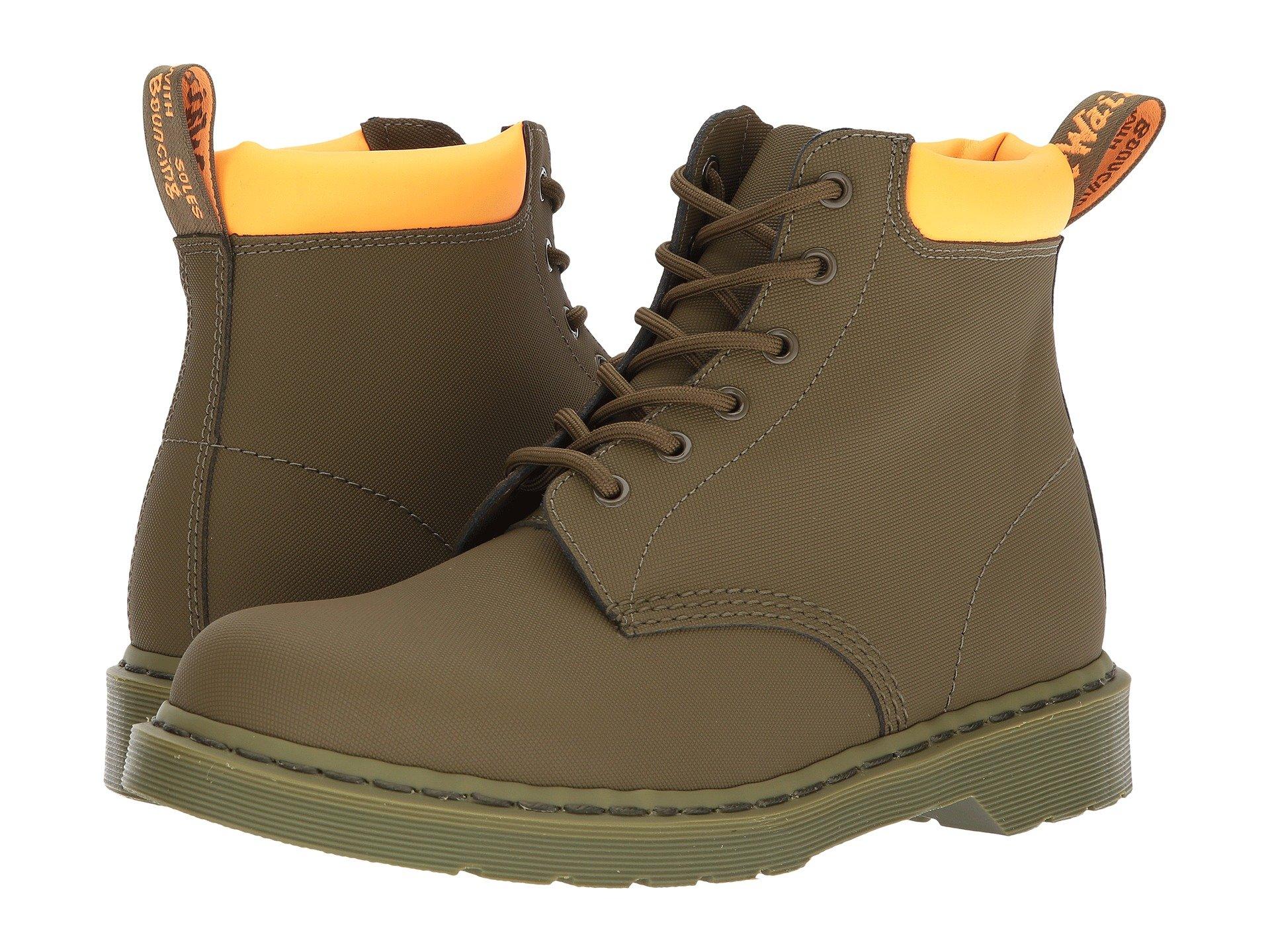 dr martens 939 6 eye boots in brown leather