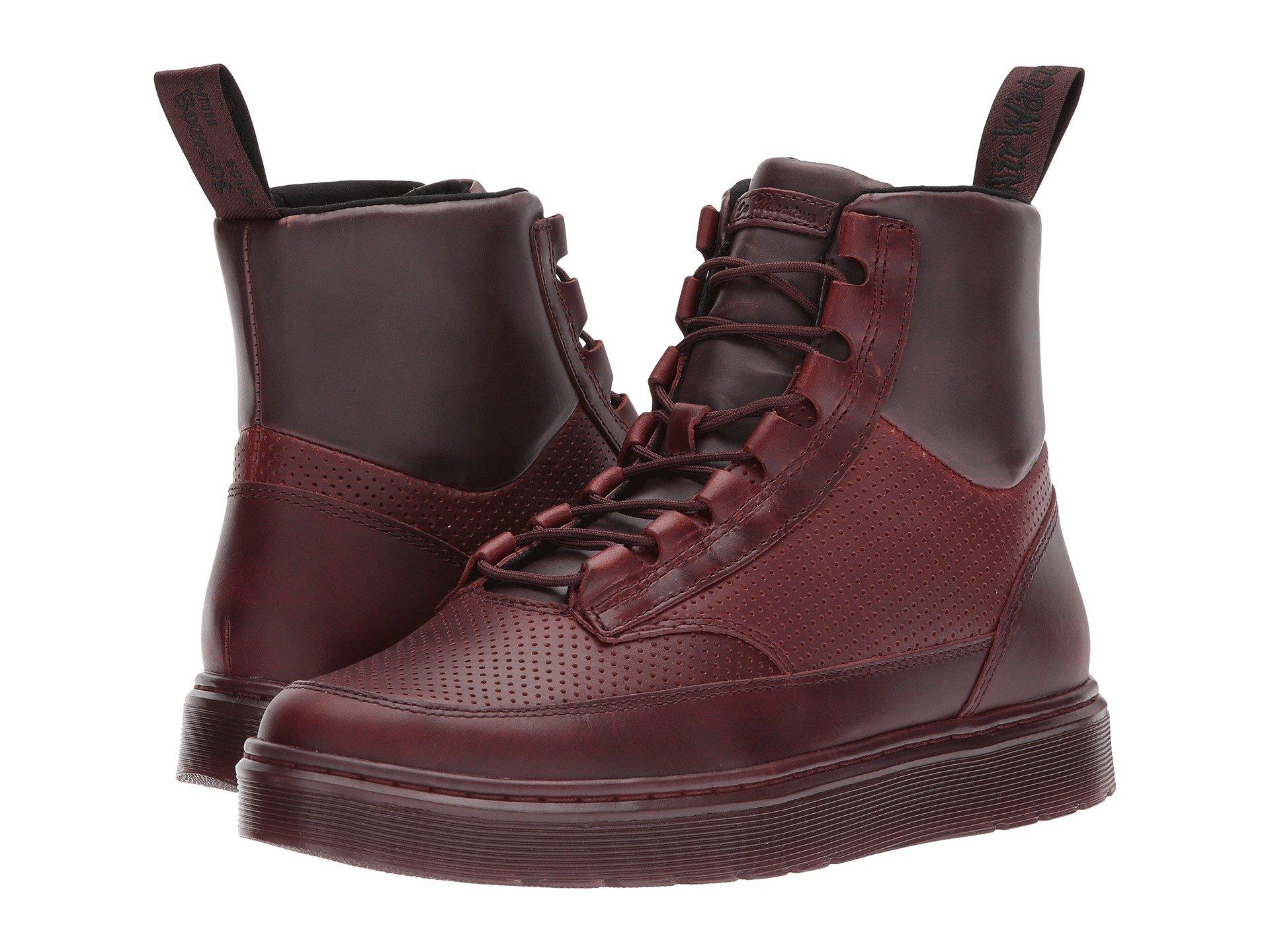 Dr. Martens Kamar Sneaker Boot, Oxblood Brando/oxblood Pu/oxblood Perf  Brando | ModeSens