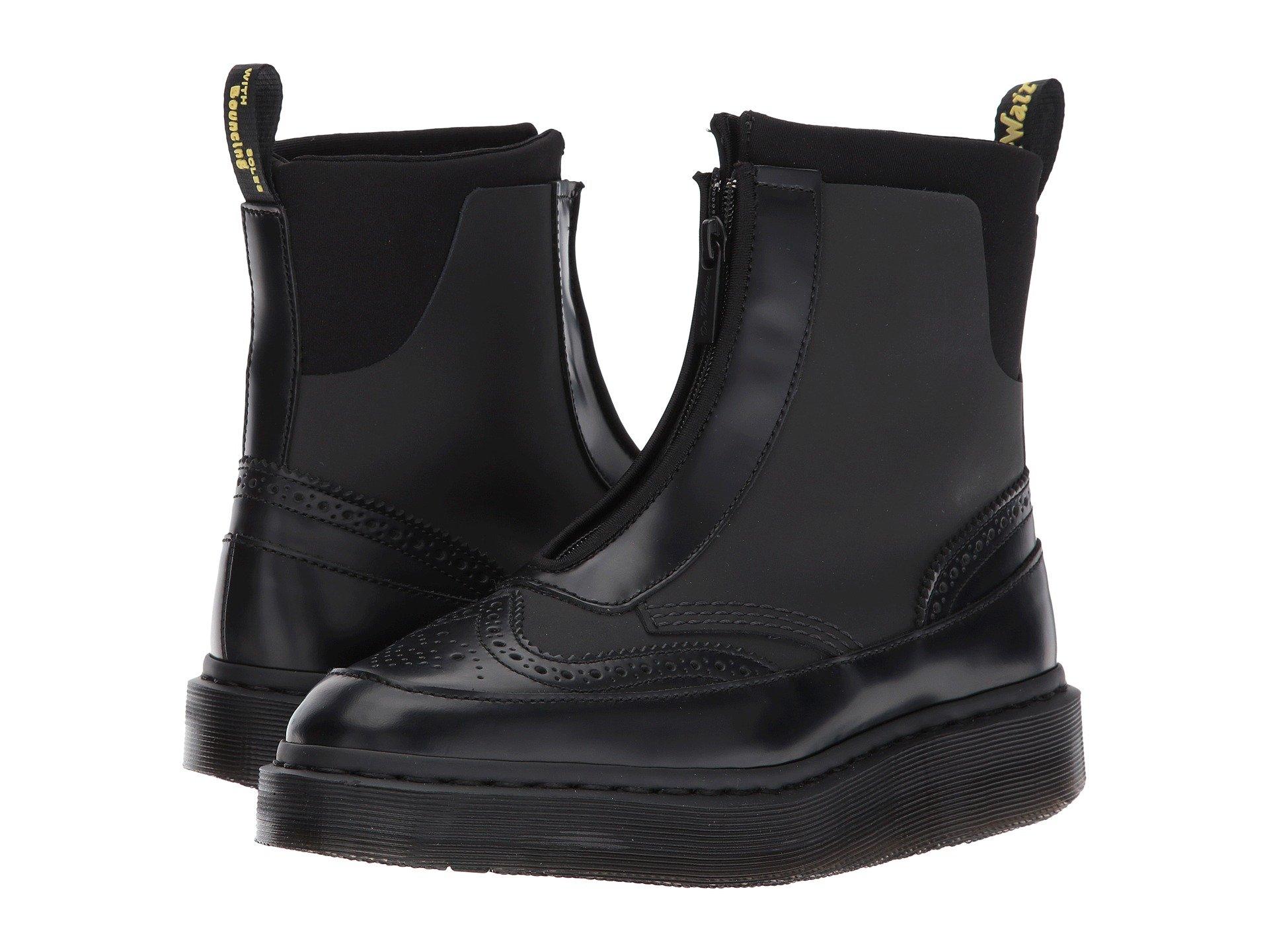 dr martens zip boots