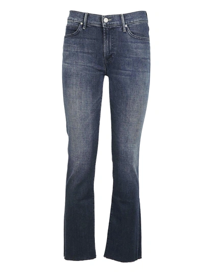 Mother Cropped Jeans In Medio