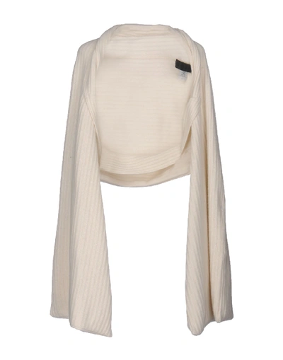 The Elder Statesman Capes & Ponchos In Ivory