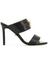 Versace Icon Sandals In Black