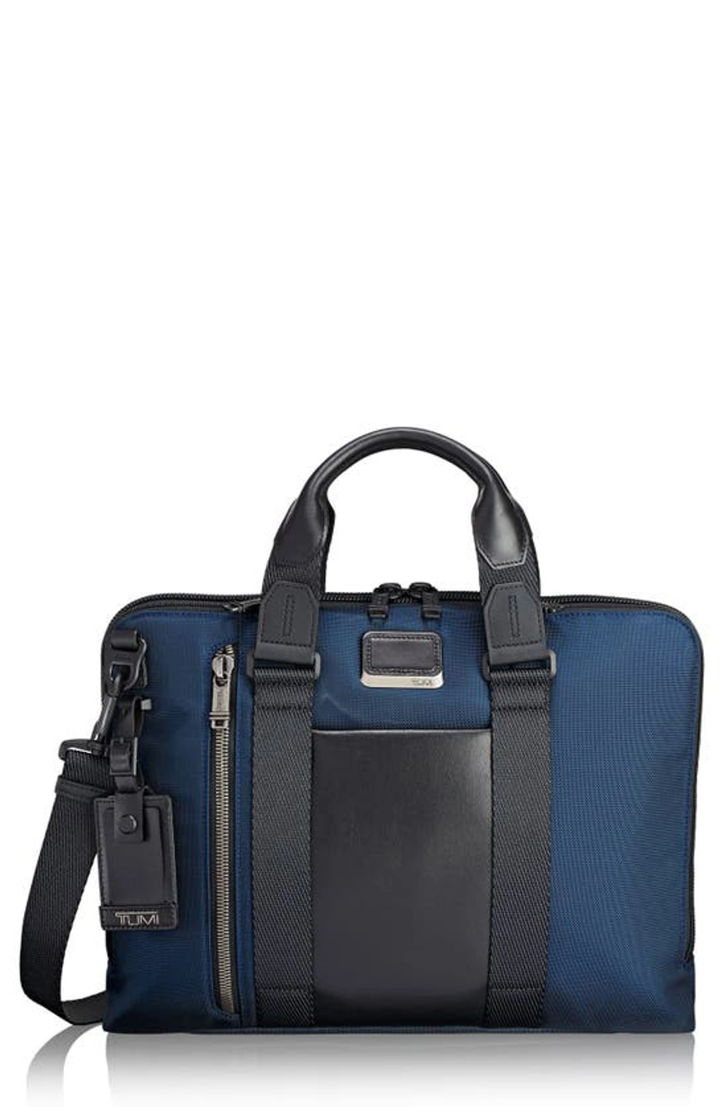 Tumi Alpha Bravo - Charleston Briefcase - Blue In Navy | ModeSens