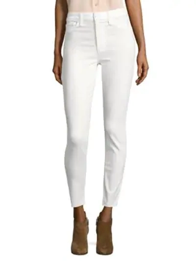 Joe's Charlie Ankle Cut Skinny Jeans In White