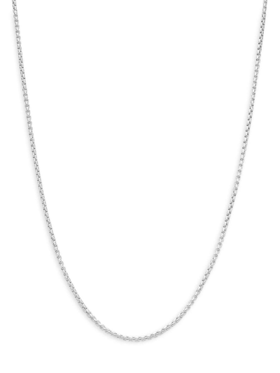 Saks Fifth Avenue Women's 14k White Gold Moon Chain Necklace