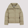 Acne Studios Padded Down Jacket In Green
