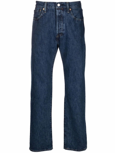 Levi's Men's Blue Cotton Jeans