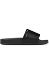 Off-white Off Corporate Logo-print Rubber Slides In Black