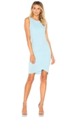 Bobi Supreme Jersey Dress In Blue