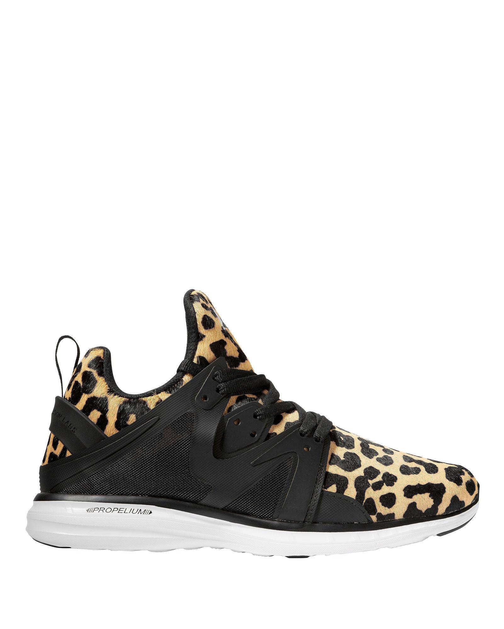 leopard apl shoes