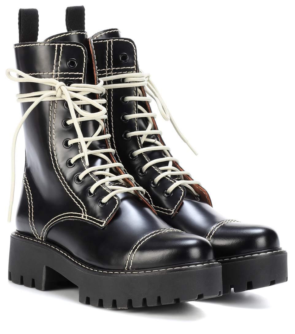 alexa chung black boots
