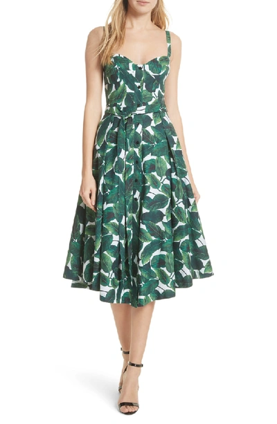 Milly banana leaf clearance dress