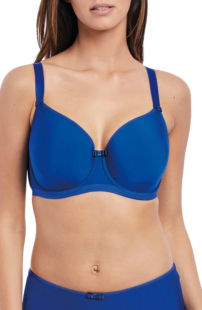 Freya Idol Underwire Balconette Bra In Cobalt